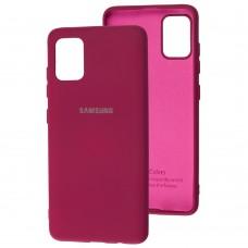 Чохол Samsung Galaxy A51 (A515) My Colors бордовий