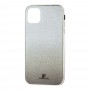 Чохол для iPhone 11 Pro Max Swaro glass сріблясто-чорний