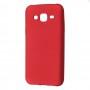 Чехол для Samsung Galaxy J7 (J700) Rock матовый красный