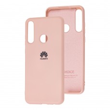 Чохол для Huawei Y6p Silicone Full рожевий / pink sand