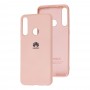 Чехол для Huawei Y6p Silicone Full розовый / pink sand