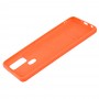 Чохол для Samsung Galaxy A21s (A217) Silicone Full помаранчевий