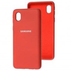 Чехол для Samsung Galaxy A01 Core (A013) Silicone Full терракотовый