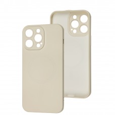 Чехол для iPhone 14 Pro Max Colorful MagSafe Full beige