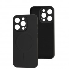 Чехол для iPhone 14 Pro Colorful MagSafe Full black