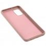 Чохол для Samsung Galaxy A02s (A025) Silicone Full рожевий / pink sand