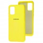 Чохол для Samsung Galaxy A02s (A025) Silicone Full жовтий