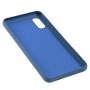 Чехол для Samsung Galaxy A02 (A022) Silicone Full синий / navy blue