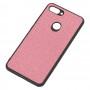 Чохол для Xiaomi Mi 8 Lite Hard Textile рожевий