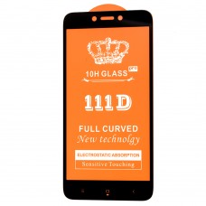 Защитное стекло для Xiaomi Redmi 4x Full Glue черное (OEM)