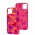 Чехол для iPhone 11 Pro Max Summer Time pink / fruits