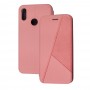 Чехол книжка Twist для Xiaomi Redmi Note 7 розовый