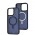 Чехол для iPhone 15 Pro Max WAVE Matte Insane MagSafe midnight blue