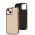 Чехол для iPhone 14 Puloka leather case pink sand