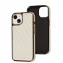 Чехол для iPhone 14 Puloka leather case white