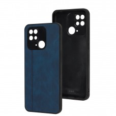 Чохол для Xiaomi Redmi 10C Cosmic Leather blue