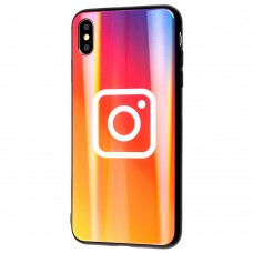 Чехол для iPhone Xs Max Benzo "Instagram"