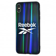 Чехол для iPhone Xs Max Benzo черный "Reebok"