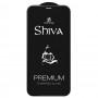 Защитное 5D стекло для iPhone 12 / 12 Pro Shiva черное 
