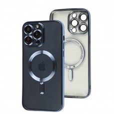 Чехол для iPhone 14 Pro Max Fibra Chrome MagSafe sierra blue