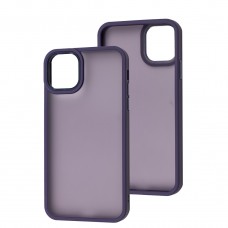 Чехол для iPhone 11 Pro Max Metal Bezel фиолетовый