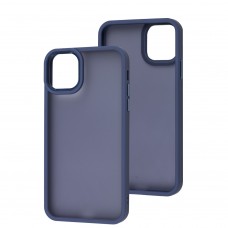 Чохол для iPhone 11 Pro Max Metal Bezel синій