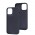 Чохол для iPhone 12 Pro Max Metal Bezel темно-синій