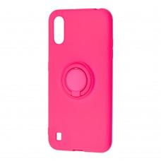 Чохол для Samsung Galaxy A01 (A015) ColorRing рожевий