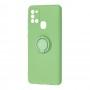 Чохол для Samsung Galaxy A21s (A217) ColorRing зелений
