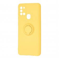 Чехол для Samsung Galaxy A21s (A217) ColorRing желтый