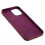 Чохол для iPhone 12 / 12 Pro Full Silicone case plum