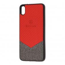 Чохол для Xiaomi  Redmi 7A Baseus color textile червоний