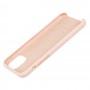 Чохол Silicone для iPhone 11 Pro Premium case рожевий пісок