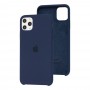 Чохол Silicone для iPhone 11 Pro Premium case темно-синій