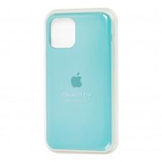 Чехол Silicone для iPhone 11 Pro Premium case sea blue