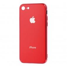 Чехол для iPhone 7 / 8 Original glass красный
