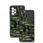 Чохол для Samsung Galaxy A33 5G Serge Ring Armor ударостійкий army green