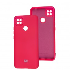 Чехол для Xiaomi Redmi 9C / 10A Silicone Full camera розовый / barbie pink