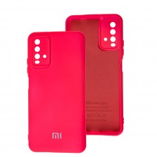 Чохол для Xiaomi  Redmi 9T Silicone Full camera barbie pink