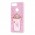 Чехол для Xiaomi Mi 8 Lite Блестки вода светло-розовый "мороженое"