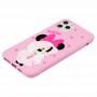 Чехол 3D для iPhone 11 Pro Disney Minnie Mouse розовый