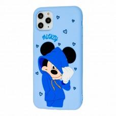 Чехол 3D для iPhone 11 Pro Disney Mickey Mouse sky blue