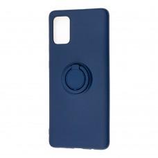 Чехол для Samsung Galaxy A71 (A715) ColorRing синий