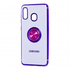 Чохол для Samsung Galaxy A20/A30 SoftRing лавандовий