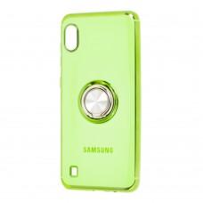 Чохол для Samsung Galaxy A10 (A105) SoftRing зелений