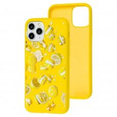 Чохол для iPhone 11 Pro Max Art case жовтий