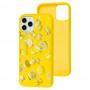 Чохол для iPhone 11 Pro Max Art case жовтий