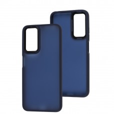 Чехол для Xiaomi Redmi Note 11/11s Lyon Frosted navy blue