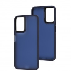 Чехол для Xiaomi Redmi Note 12S Lyon Frosted navy blue