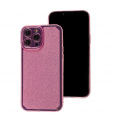 Чехол для iPhone 13 Pro Max Frame shine pink